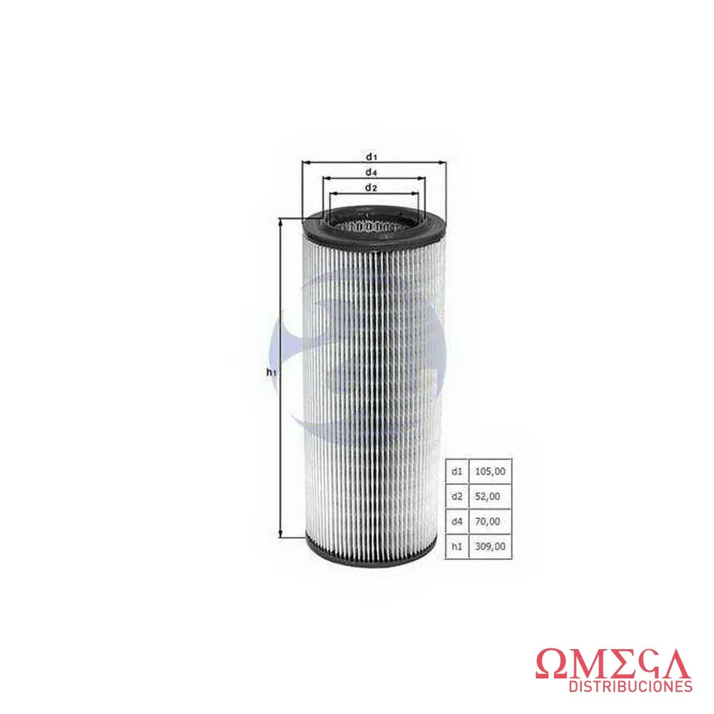 Filtro de aire Mahle — Ford Ecosport 2.0 LX2531