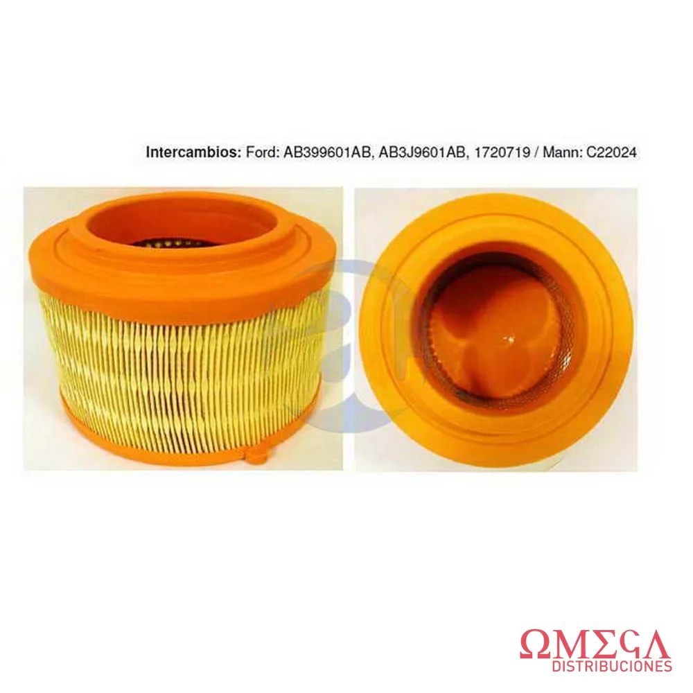Filtro de aire Mahle — Ford Ranger desde 2012 LX3680