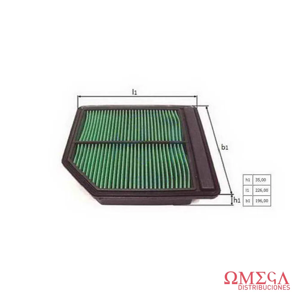 Filtro de aire Mahle — Honda Civic 16V LX1645