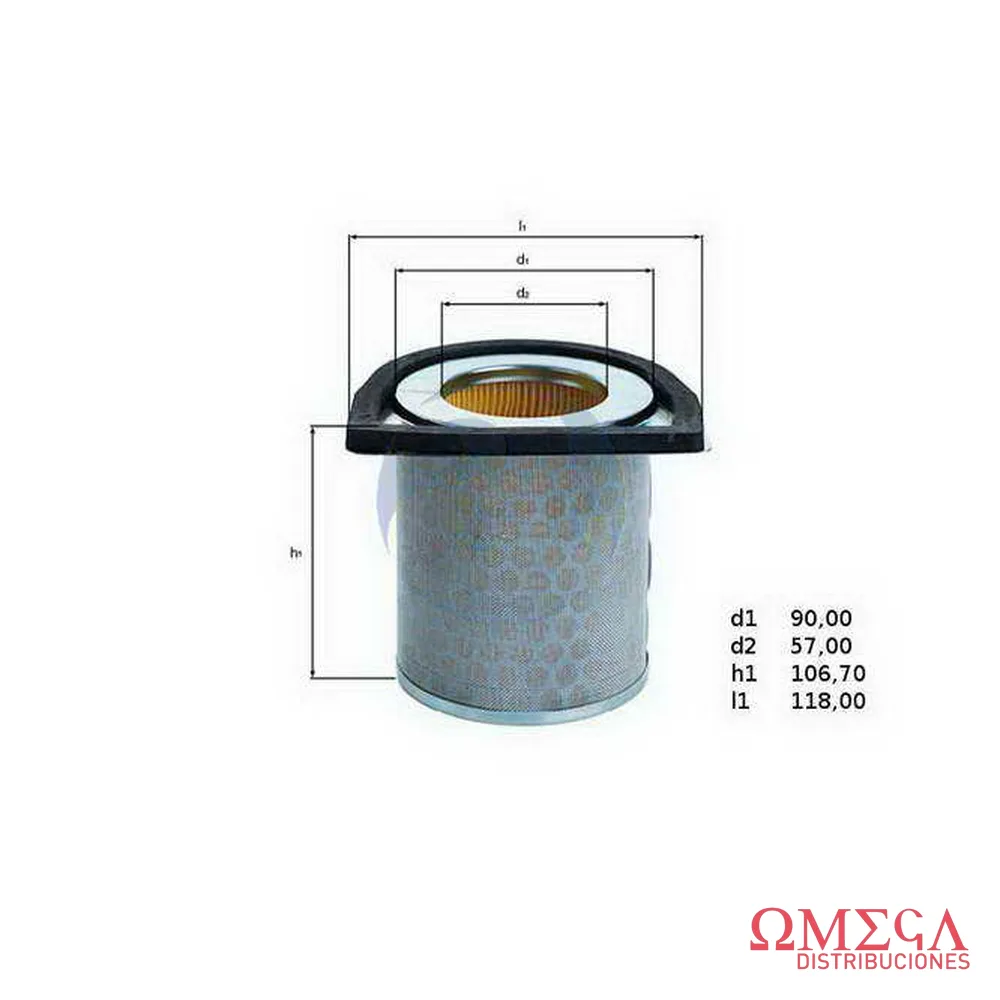Filtro de aire Mahle — Honda (Motos) CBX 250 LX3111