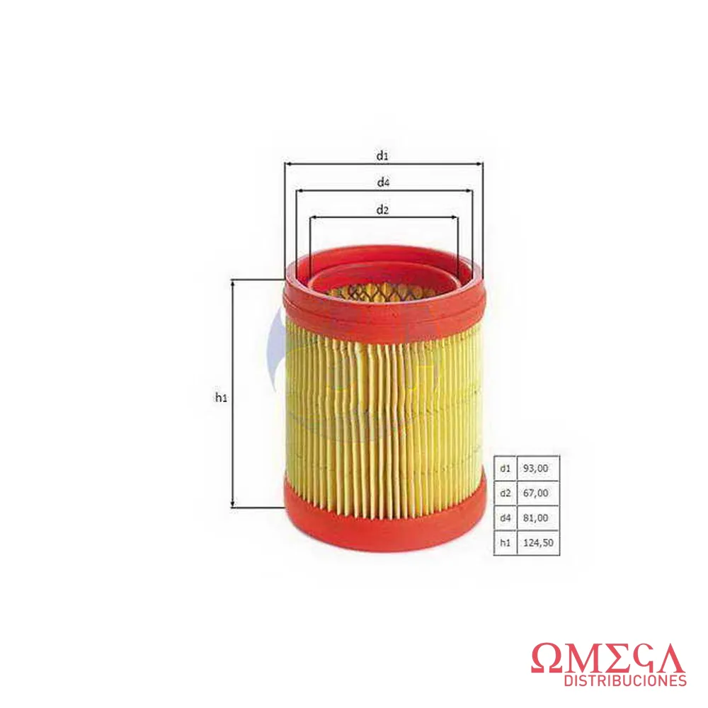 Filtro de aire Mahle — Honda (Motos) CG 150 LX3108