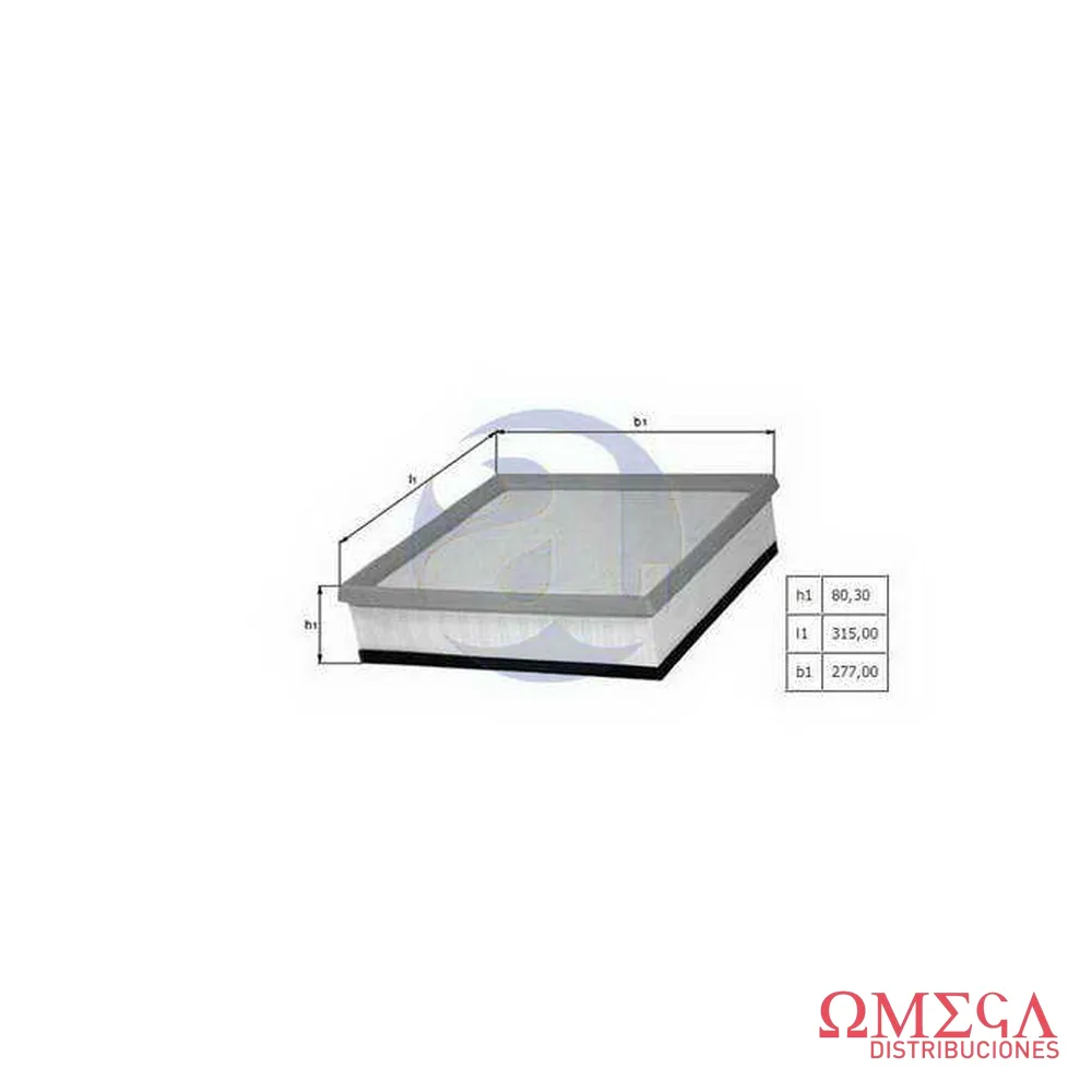 Filtro de aire Mahle — Mercedes-Benz Sprinter LX513
