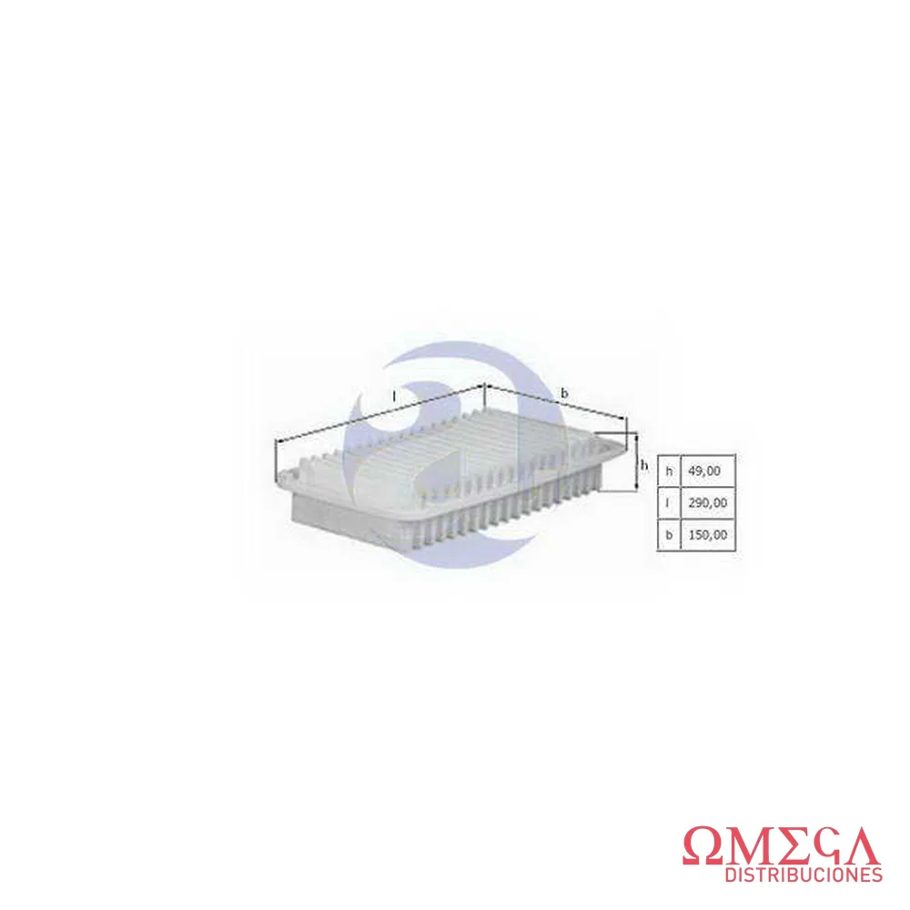 Filtro de aire Mahle — Toyota Corolla /08 LX1286