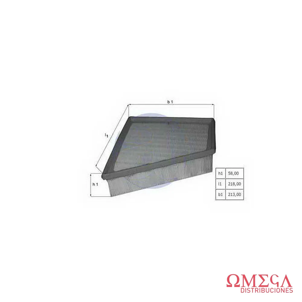 Filtro de aire Mahle — Volkswagen Fox/Suran LX998