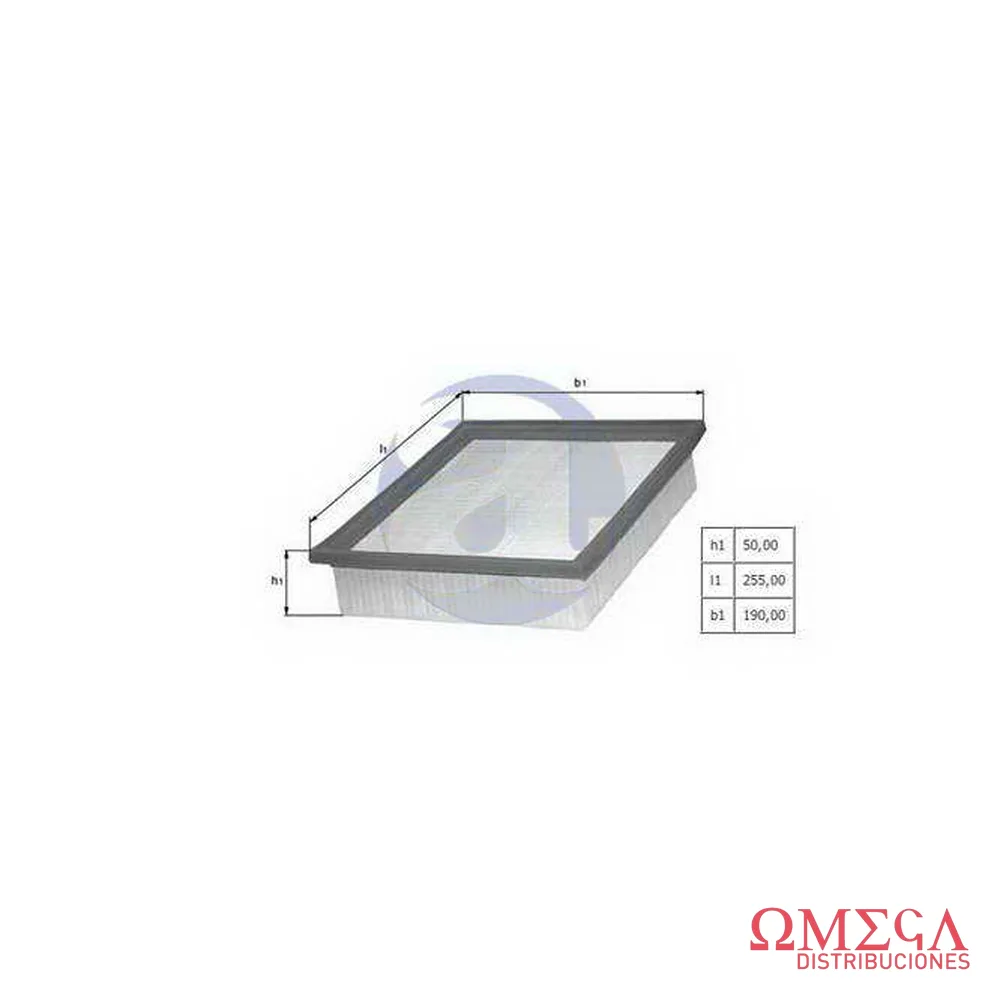 Filtro de aire Mahle — Volkswagen Gol/Pointer LX906