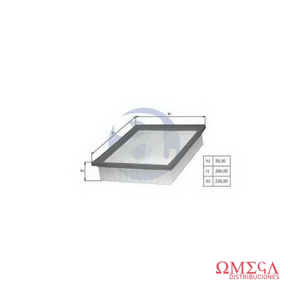 FILTRO AIRE VW GOLF N/D LX405