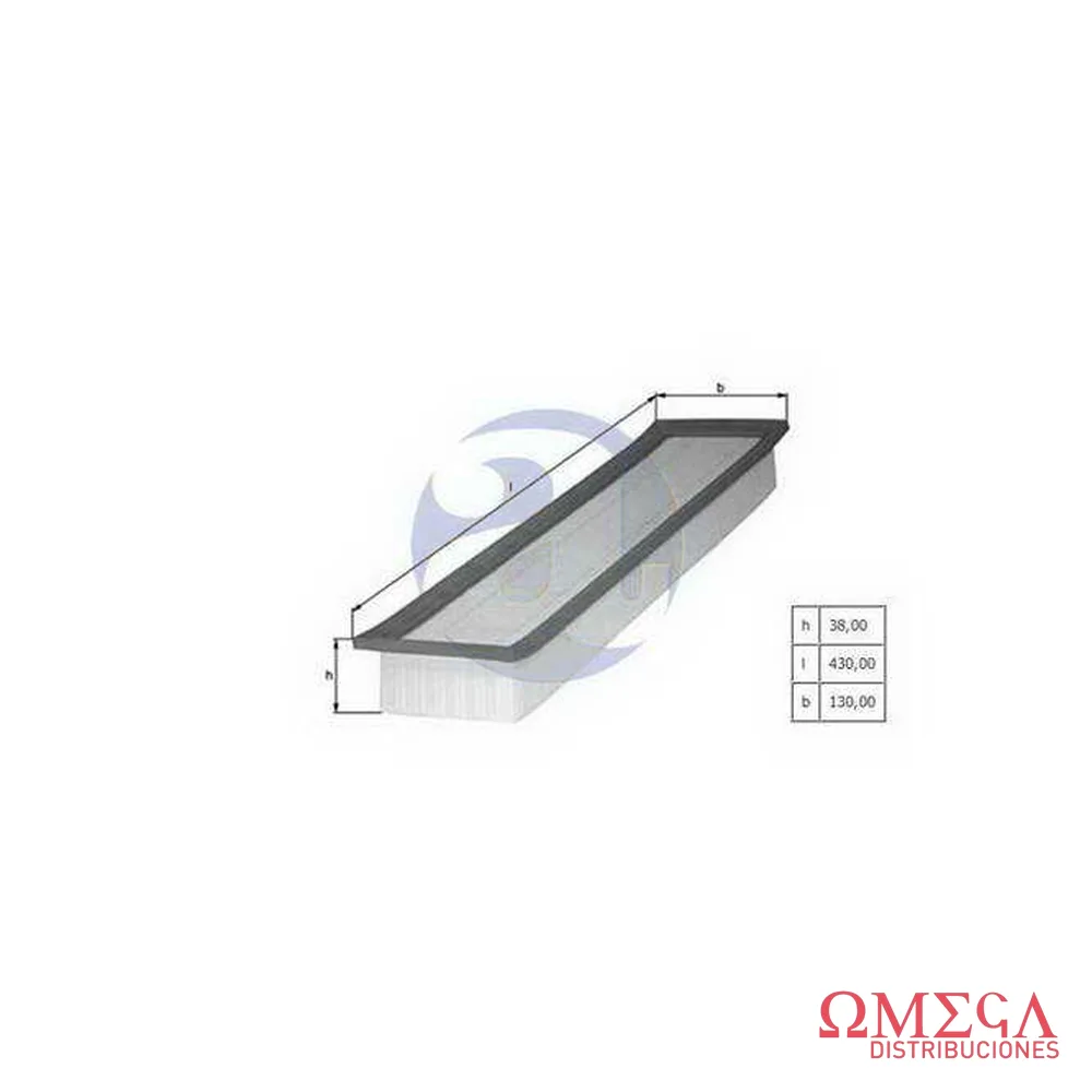 Filtro de aire Mahle — Volkswagen Vento 2.5 LX2093