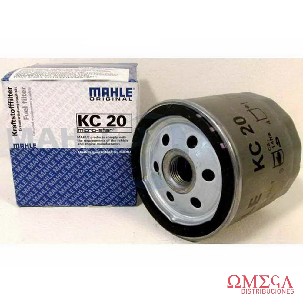 Filtro de combustible bomag/bobcat Mahle KC20