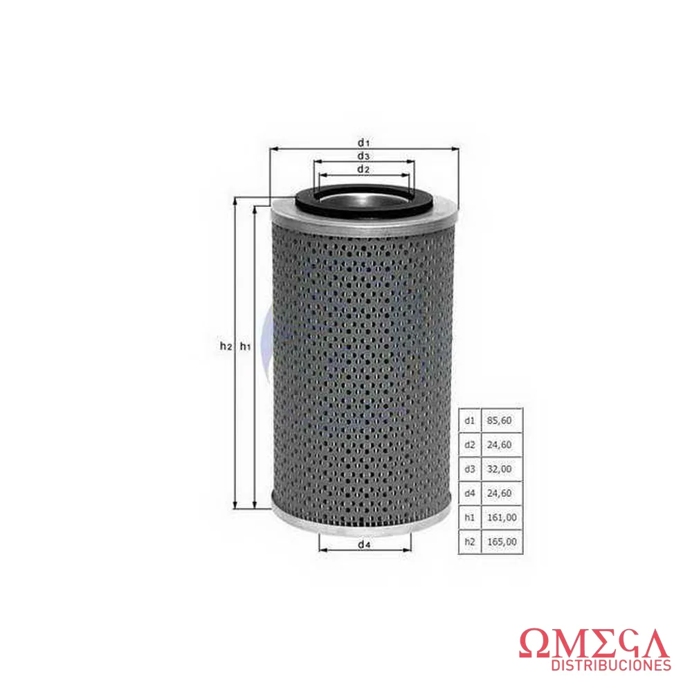 Filtro de combustible Mahle — Caterpillar D398 KX91