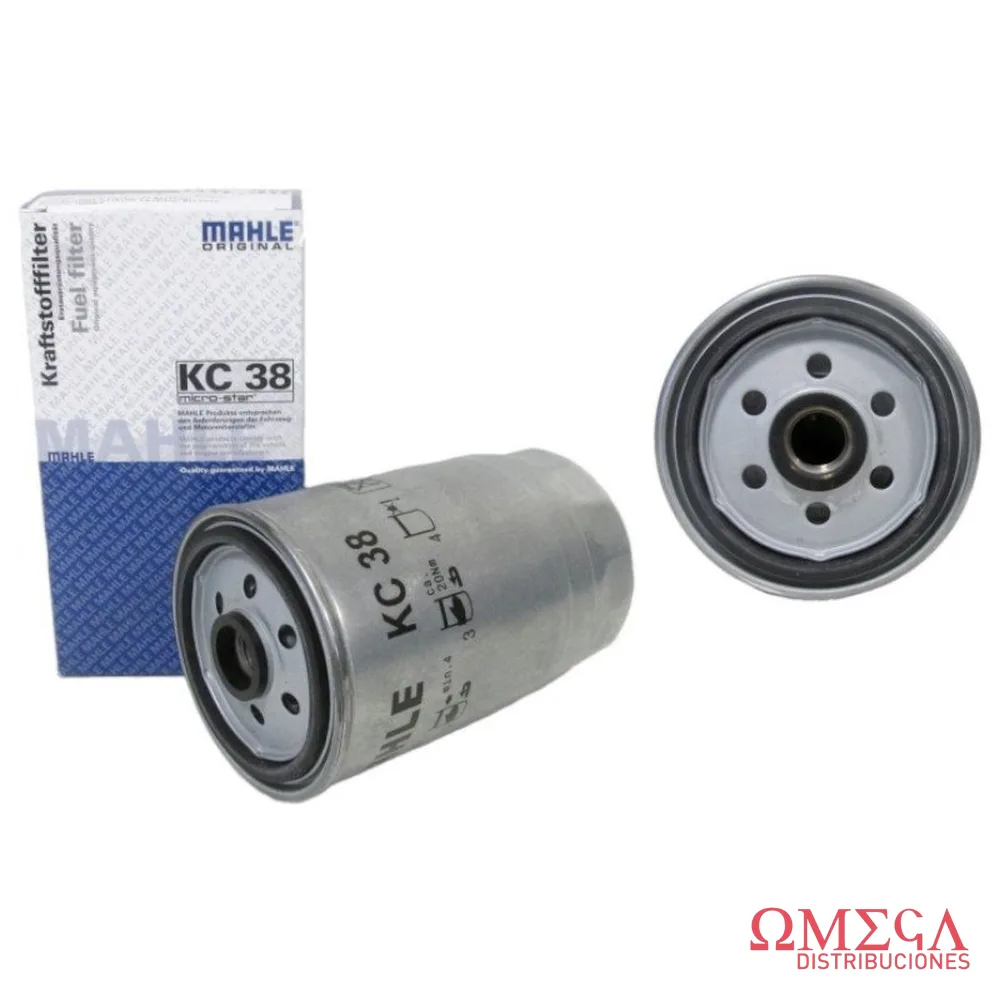 Filtro de combustible Mahle — Fiat Ducato 2.8TDI KC38
