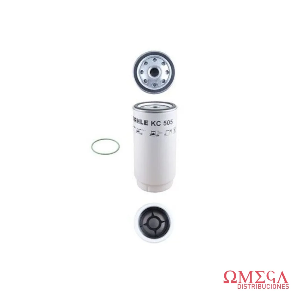 Filtro de combustible Mahle — Mercedes-Benz 1024A Atego 3 KC505D