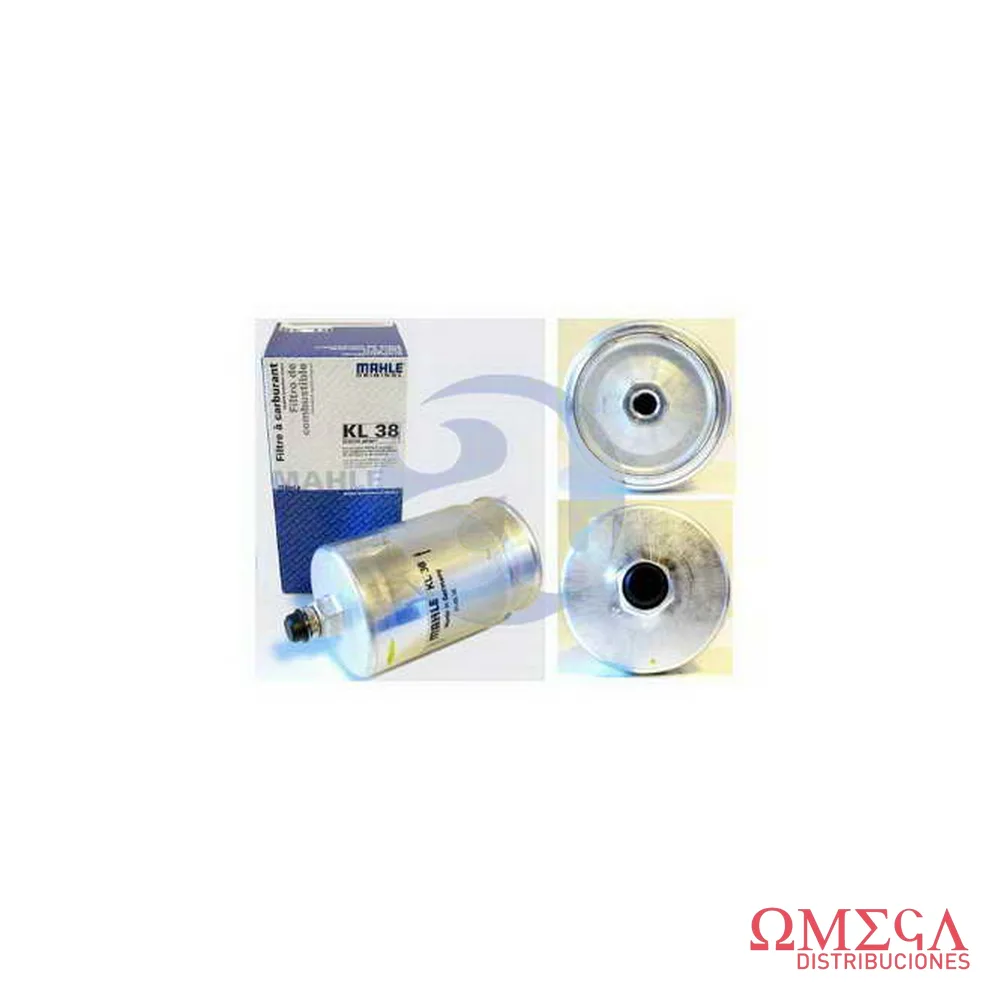 Filtro de combustible Mahle — Mercedes-Benz 260E 2.6L KL38