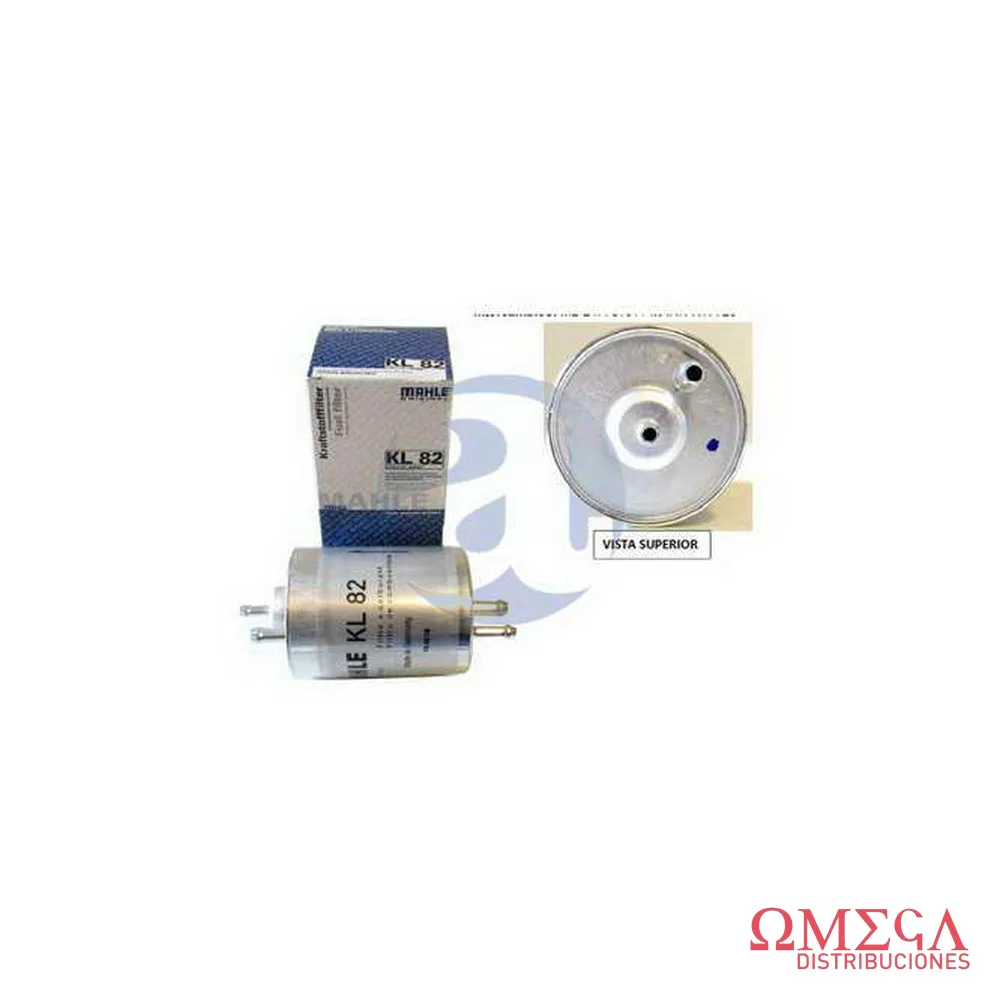 Filtro de combustible Mahle — Mercedes-Benz C180/C200 KL82