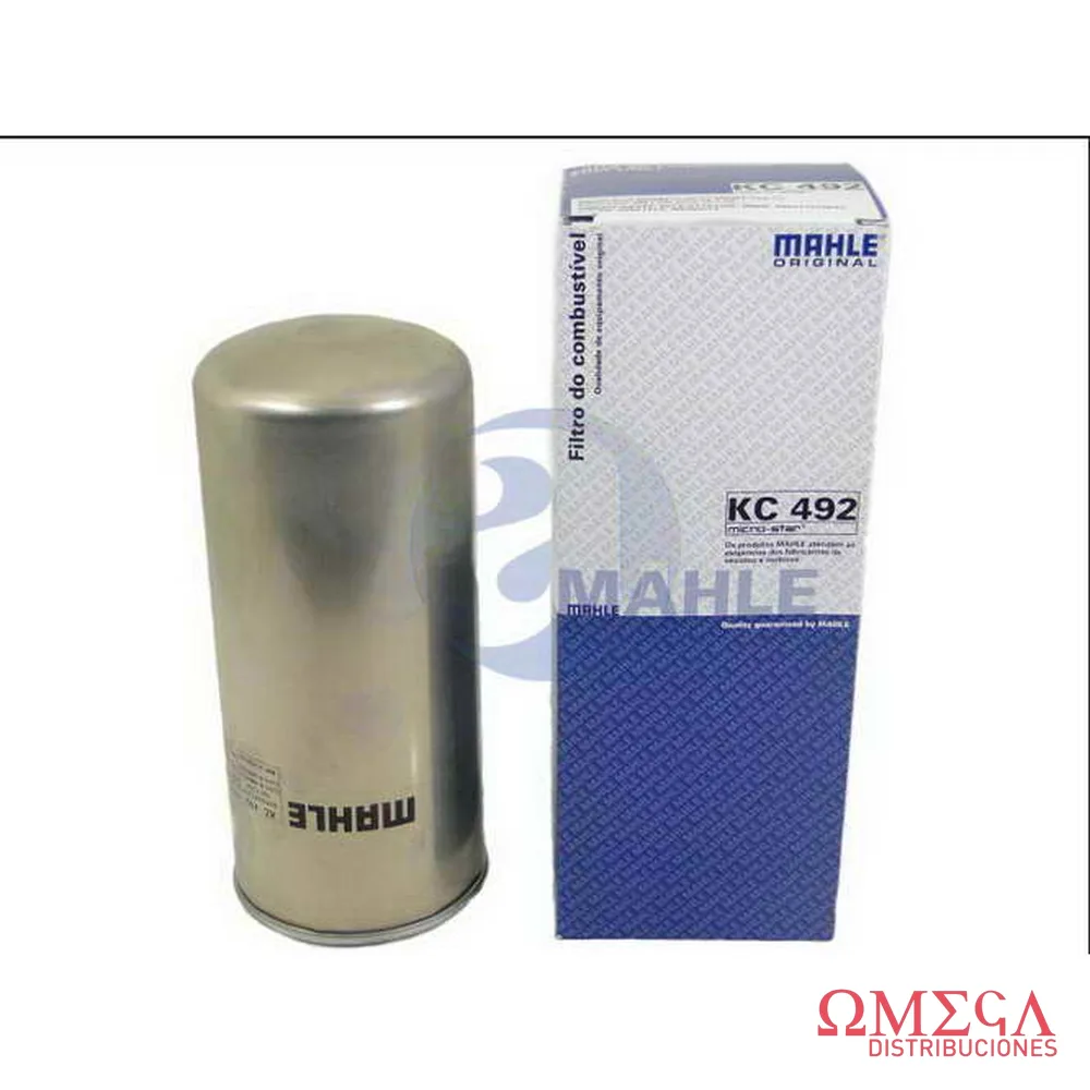 Filtro de combustible Mahle — MWM 4.10 4.12 KC492