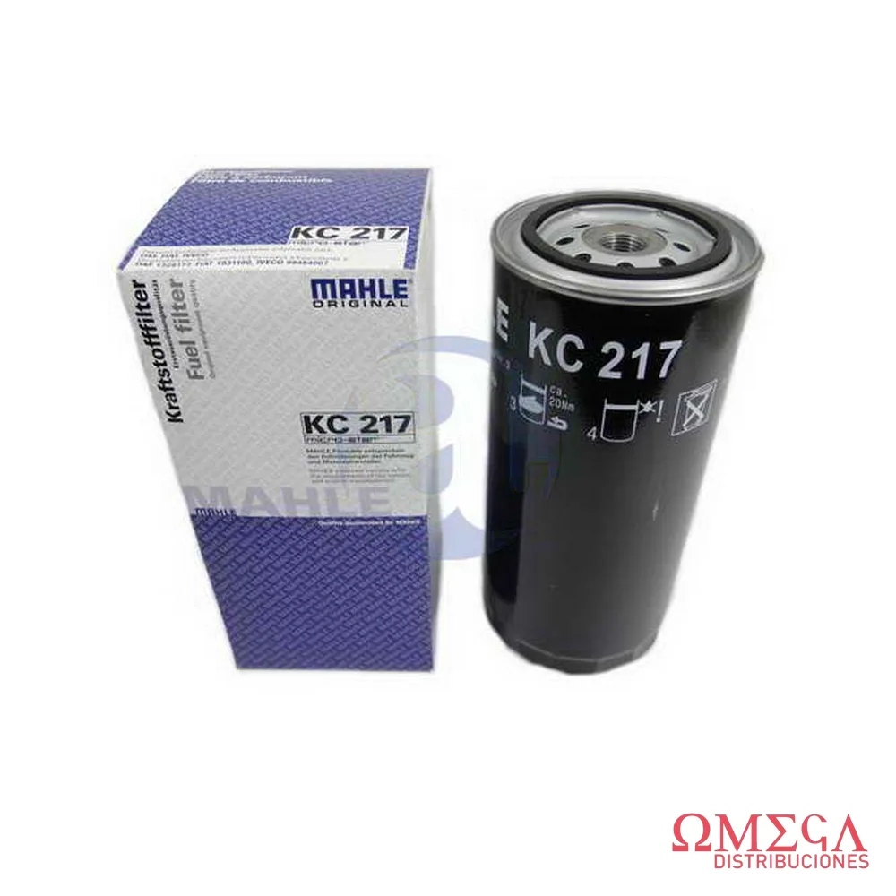 Filtro de combustible Mahle — Renault camión KC217