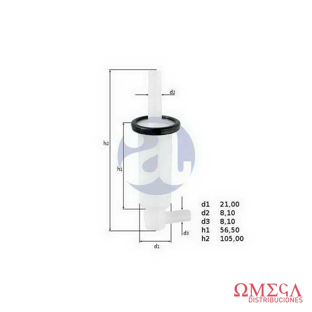 Filtro de combustible ssang yong musso Mahle KL33