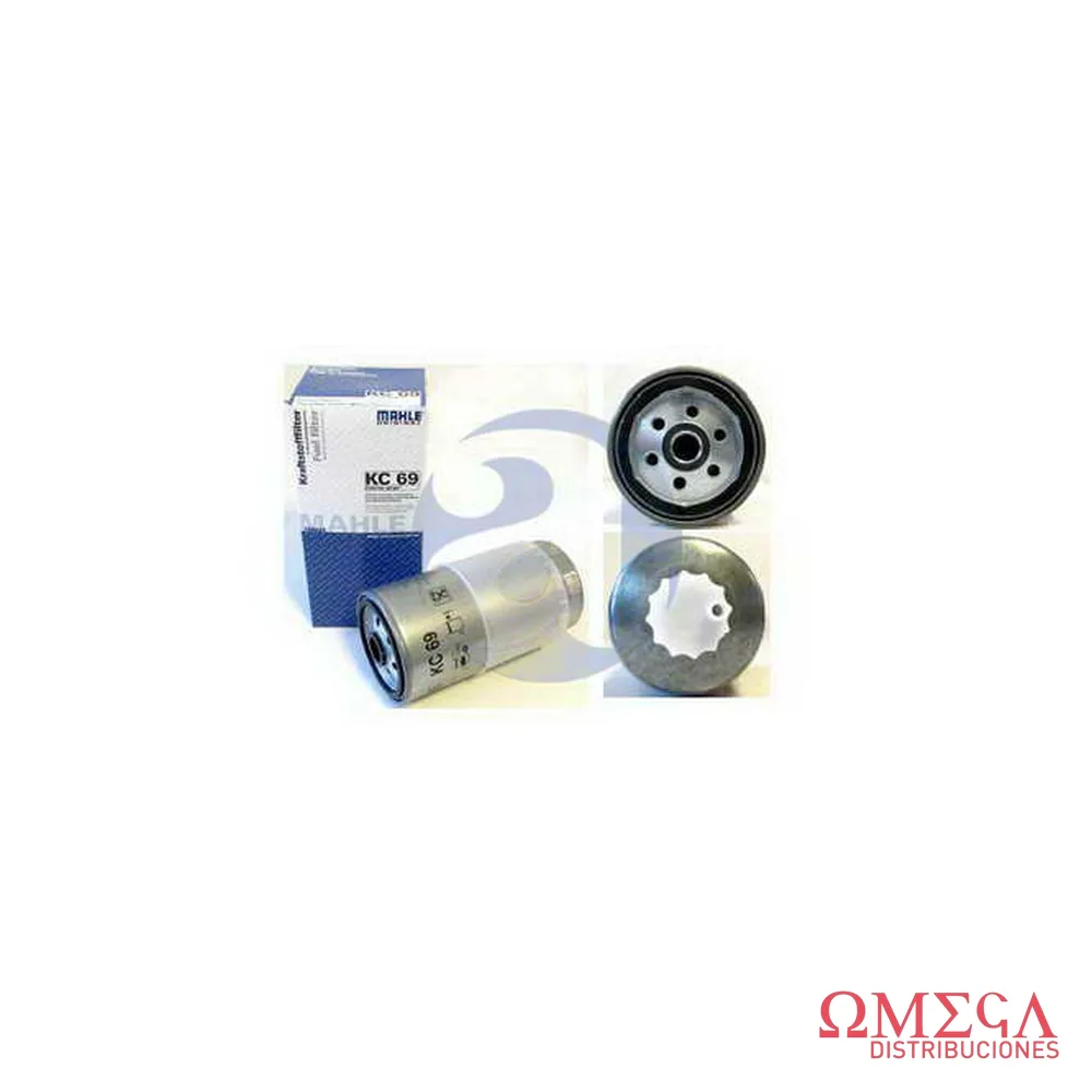 Filtro de combustible Mahle — Volkswagen Bora 1.9TDI KC69