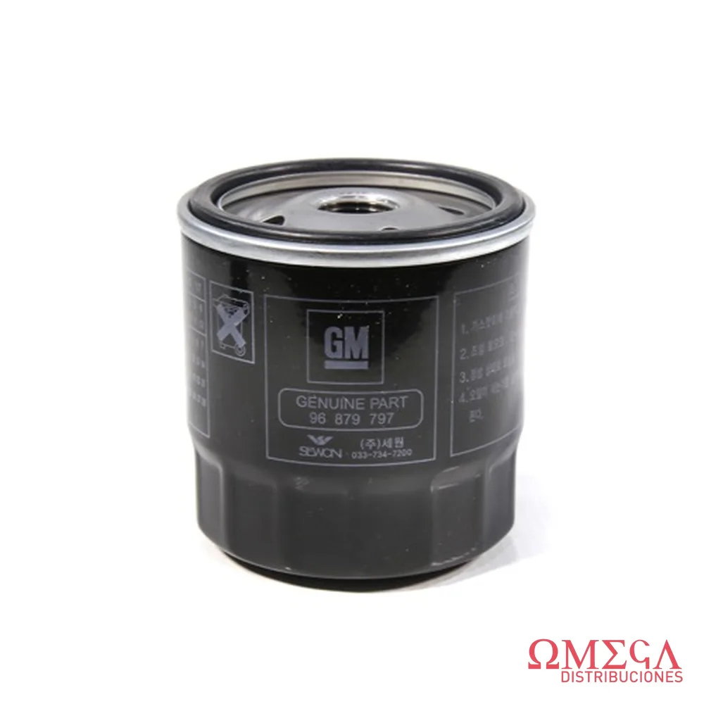 Filtro de aceite GM piezas originales 96879797