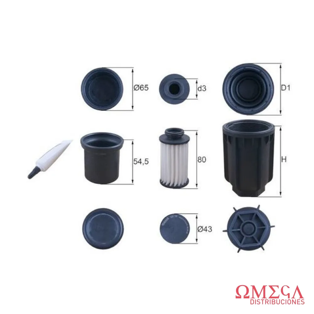 Filtro de urea Mercedes-Benz Accelo/Atego Mahle UX13 KIT
