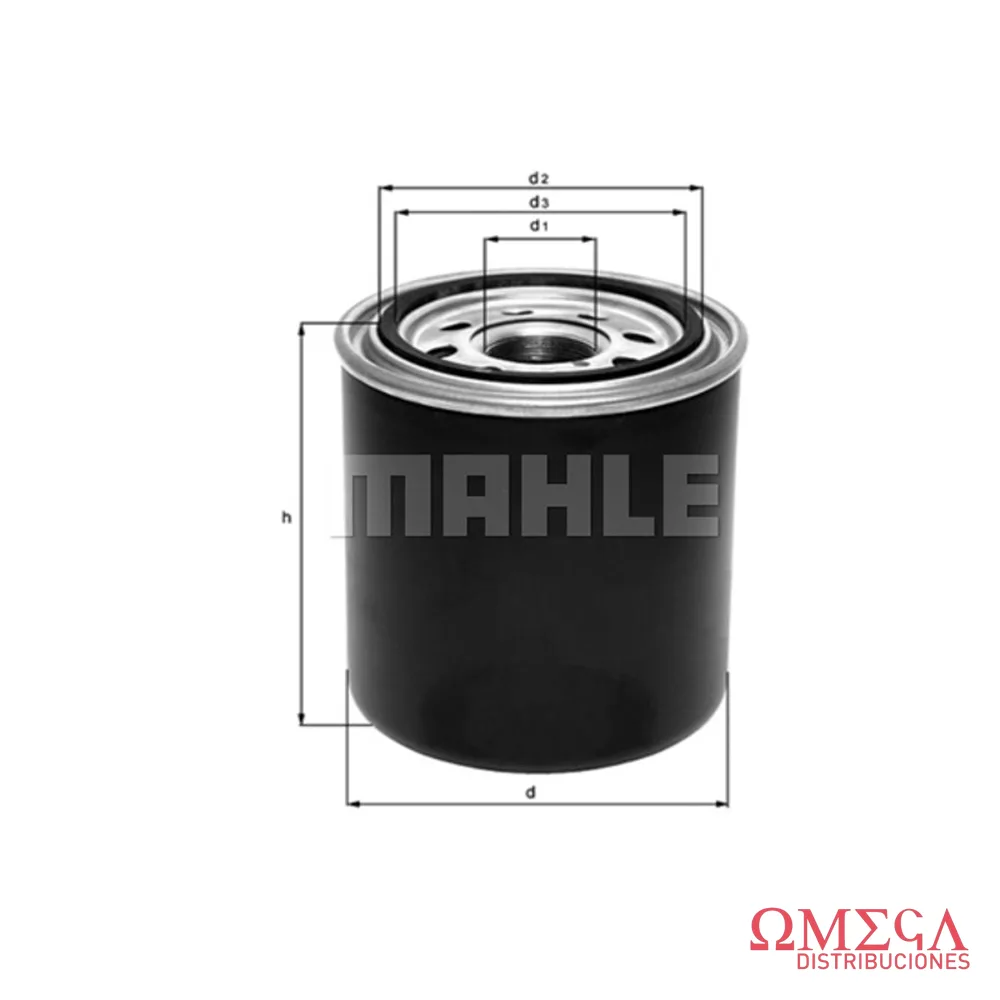 Filtro de refrigeración Mahle — Volvo WFC26