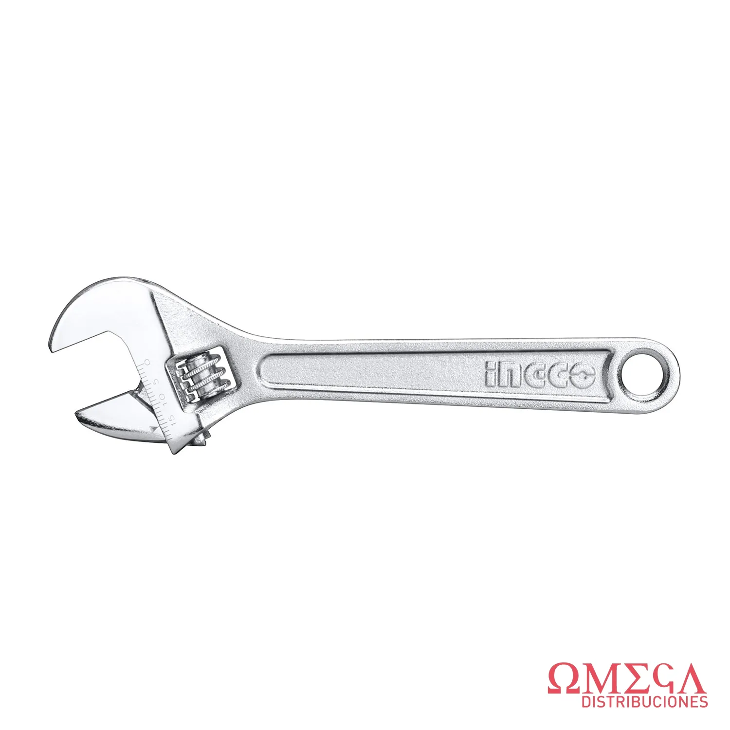 Llave ajustable 0-24mm 8PLG /200mm Ingco 70604