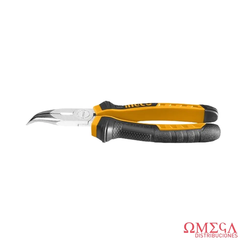 Pinza de punta curva 6PLG /160mm Ingco 70643