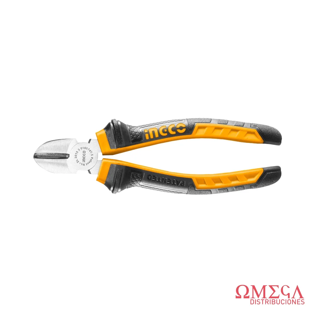 Alicate corte diagonal 7PLG /180mm Ingco 70641