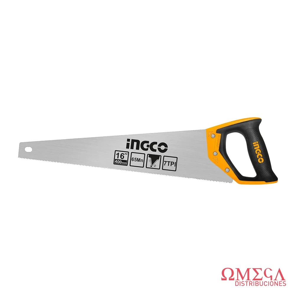 Serrucho 22PLG /550mm 7TPI Ingco 70697