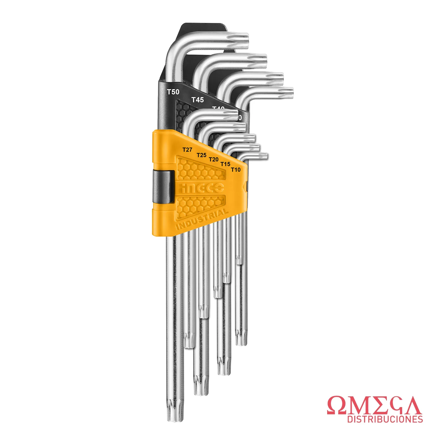 Set X9 llaves torx industrial Ingco 7048