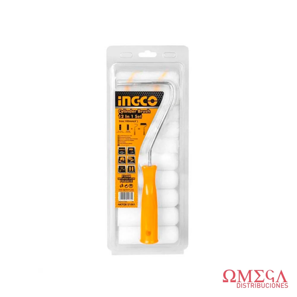 Set rodillo 12 en 1 Ingco 70229