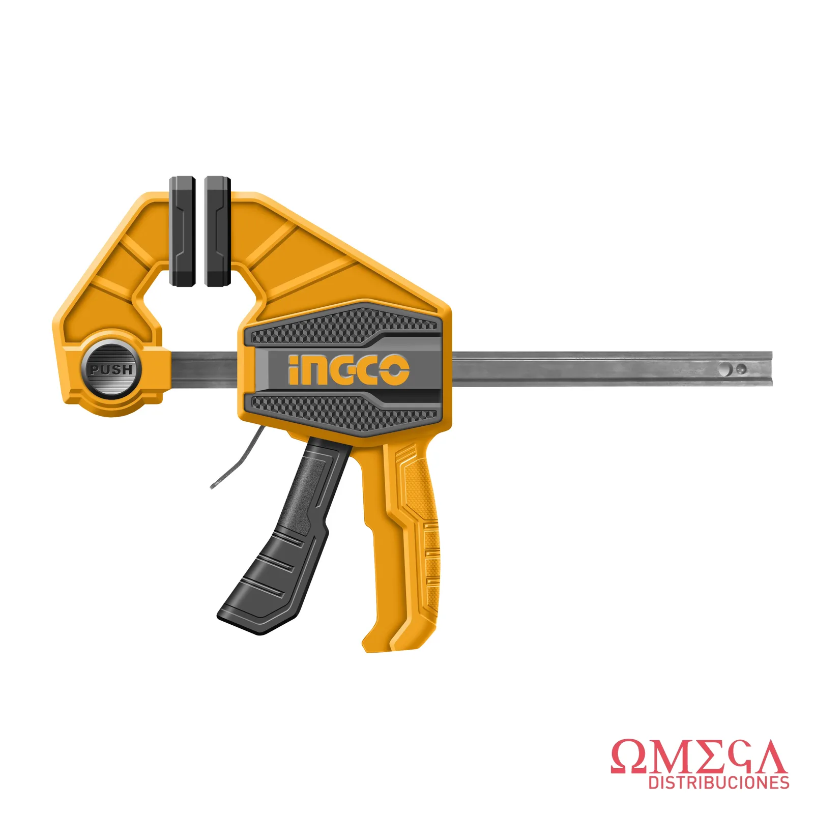 Prensa sargento rapida 63 X150MM industrial Ingco 70572