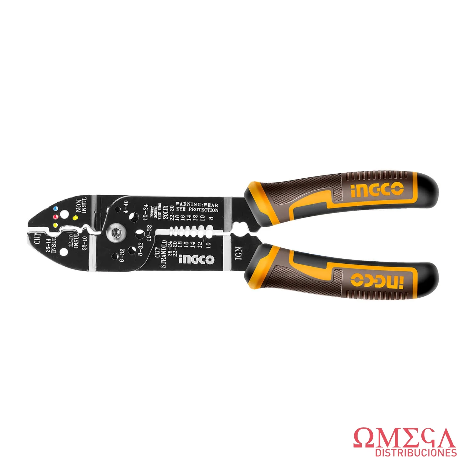 Pinza pelacable 8.5PLG / 215mm Ingco 701140