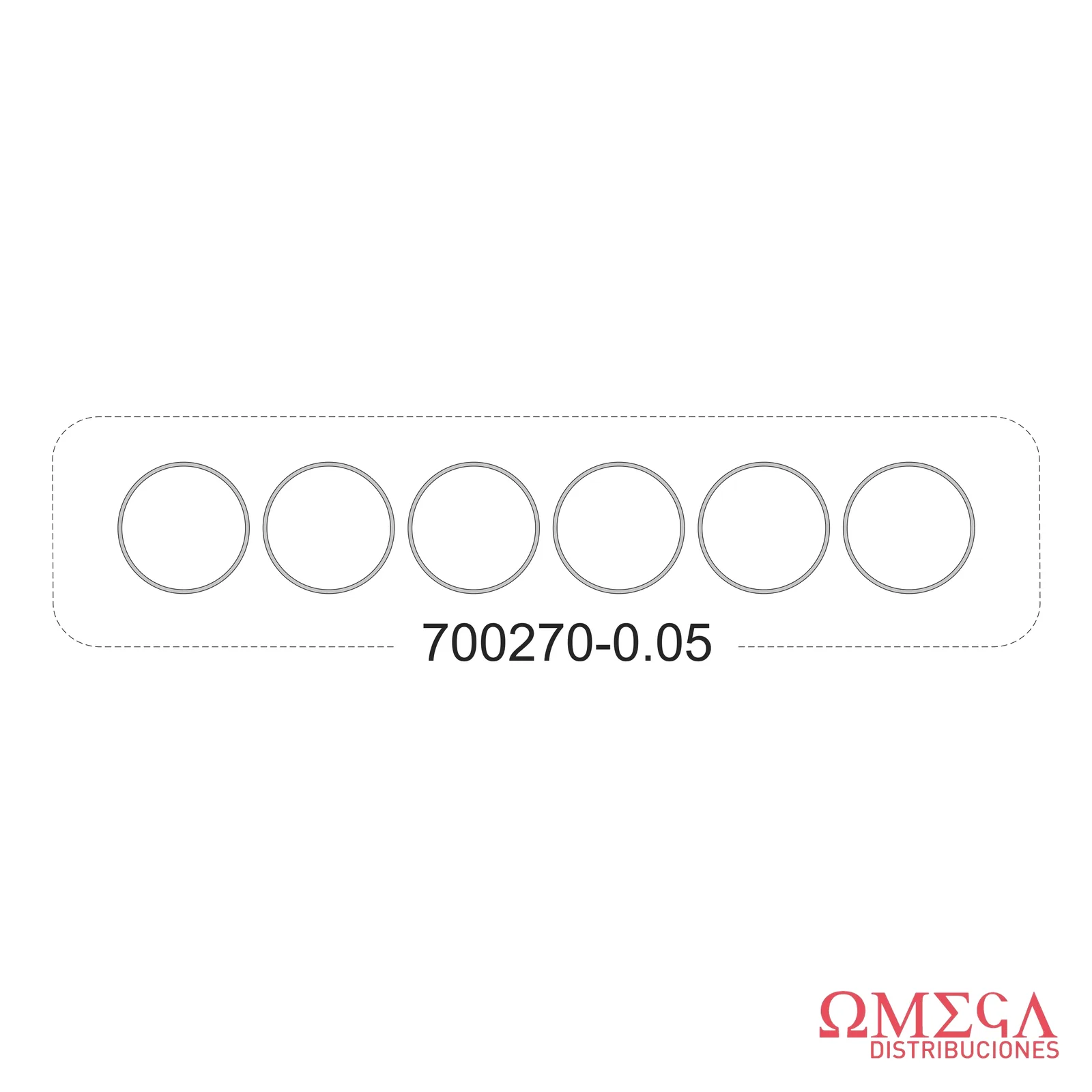 Juego de suplementos de camisas Taranto — Fiat tractor 400 700270-0.05