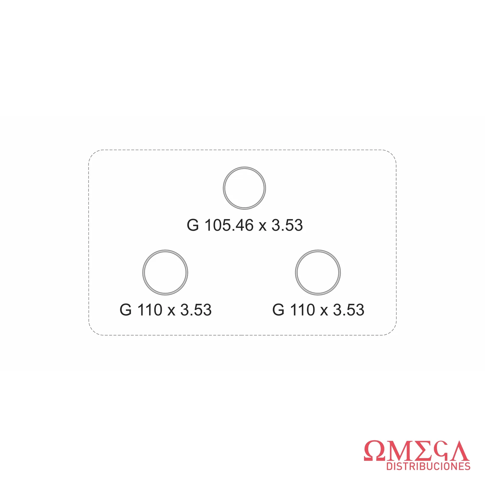 Juego de suplementos de camisas Taranto — John Deere todos (IM-130) 850070