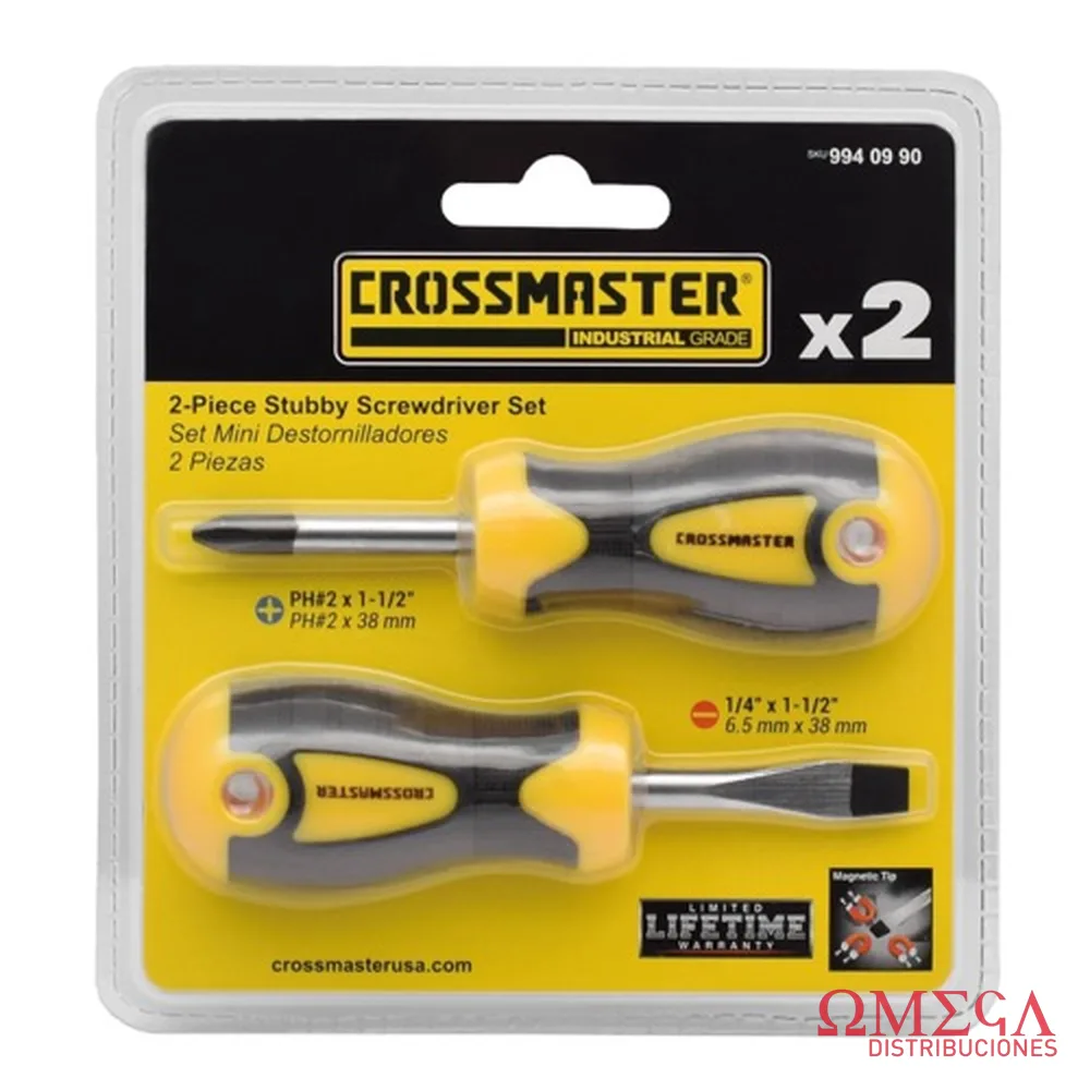 Juego de destornilladores Crossmaster 9940990 9940990