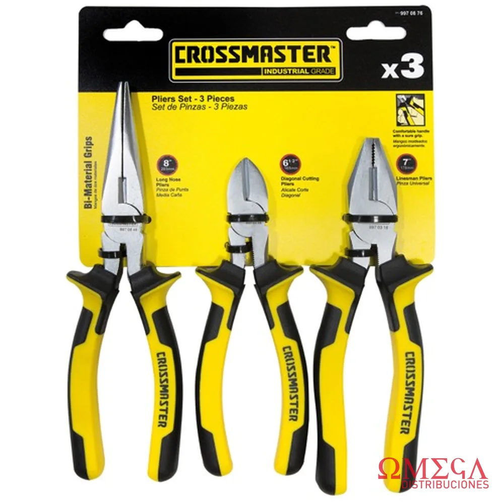 Juego de pinzas Crossmaster 9970876 9970876