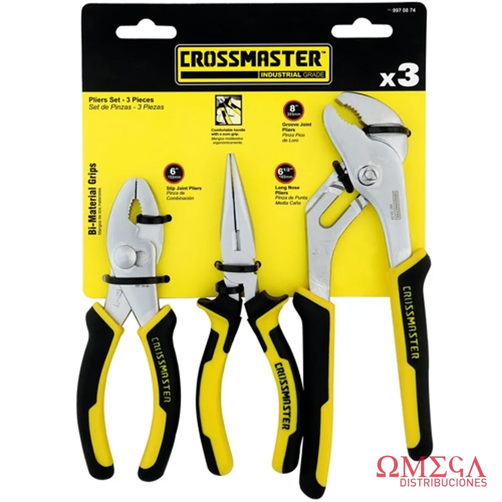 Juego de pinzas Crossmaster 9970874 9970874