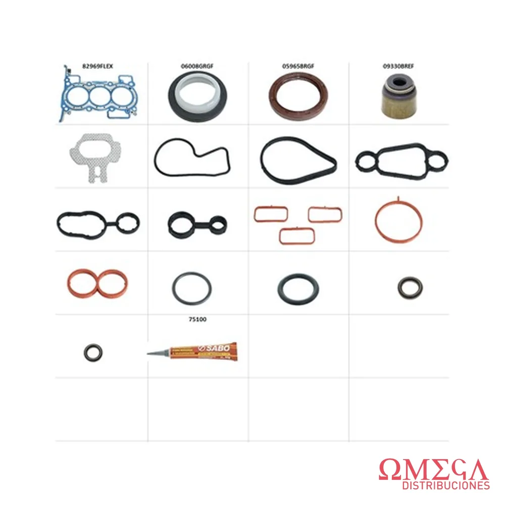 Junta de motor Sabo 80969FLEXR