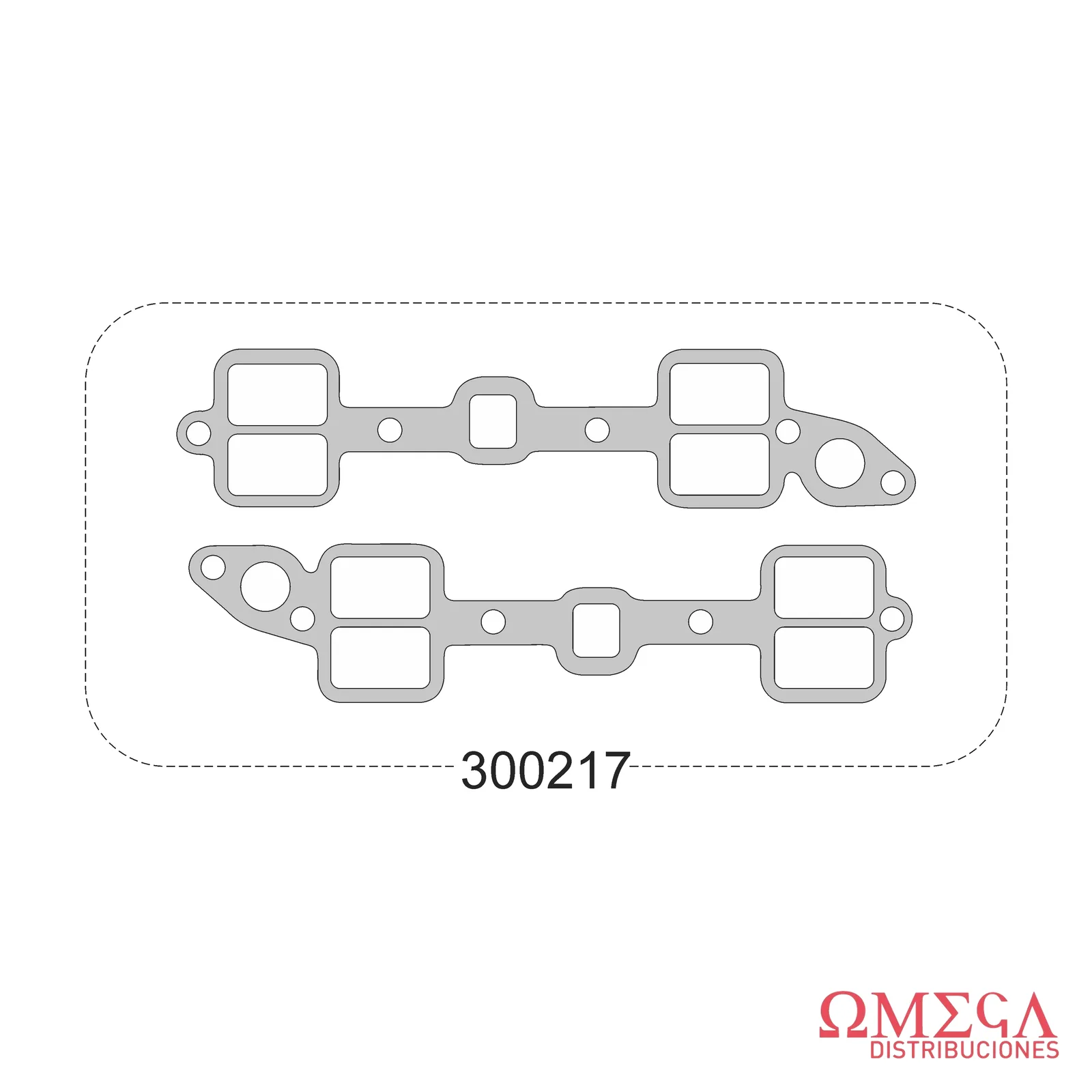 Junta de múltiple de admisión Taranto — Ford - 272 / 292 V8 300217