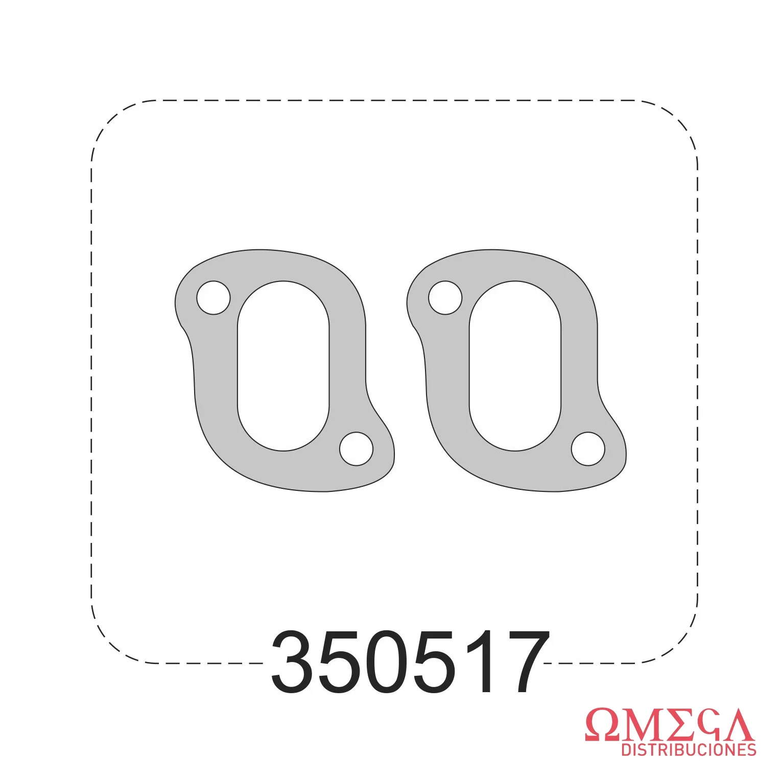 Junta de múltiple de admisión Taranto — Mercedes-Benz - OM636 350517
