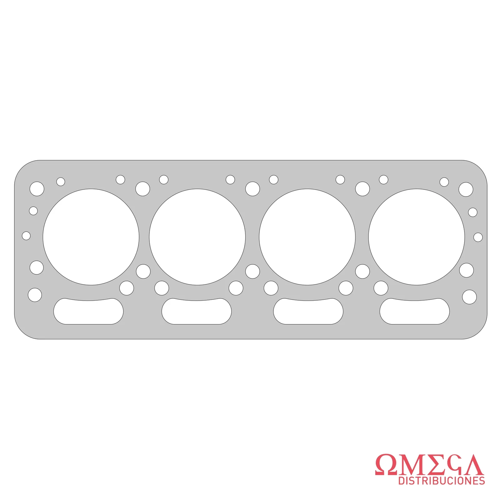 Junta de tapa de cilindro Taranto — Fiat tractor - 700E / 800E / CO3 / 640 / 740 700507