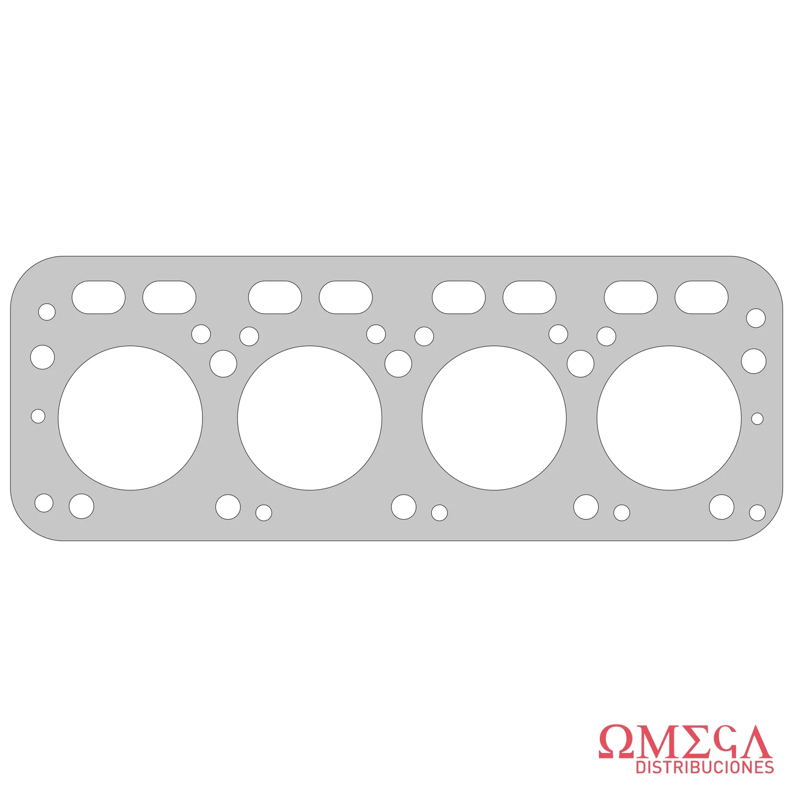 Junta de tapa de cilindro Taranto — Fiat tractor (cobre) - DA50 / DA40 700408