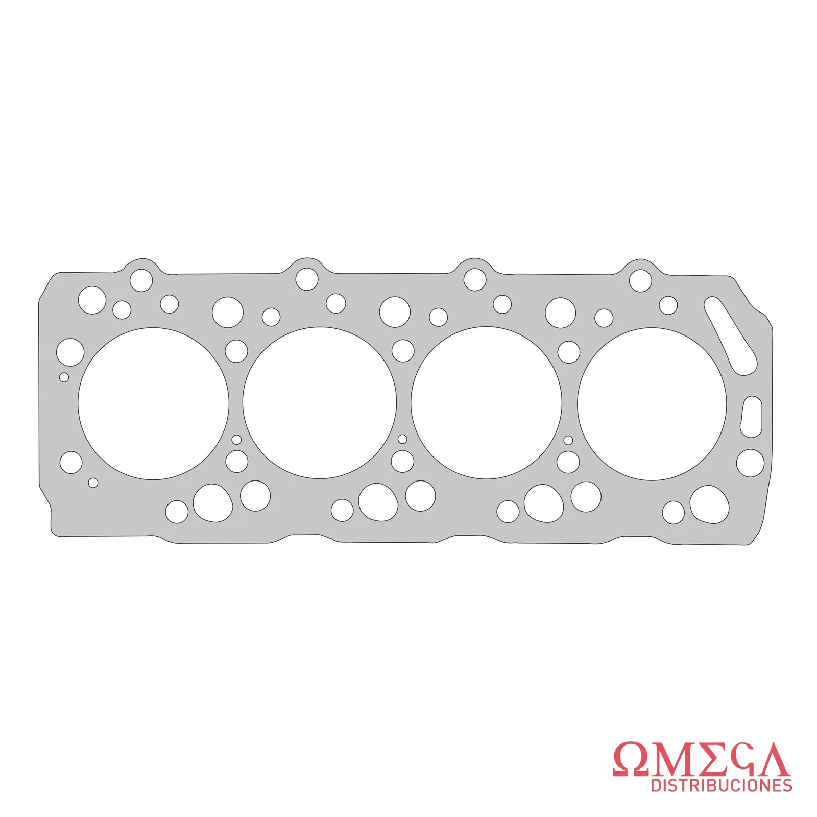 Junta de tapa de cilindro Taranto — Mitsubishi - 2.3 4D55 / 2.5 16V 4D56 910507