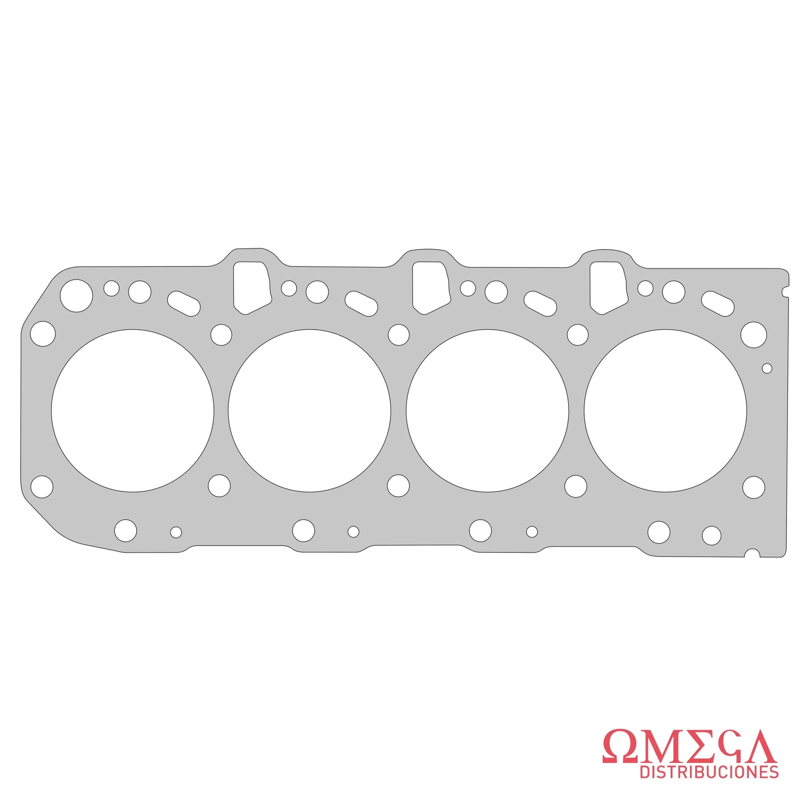 Junta de tapa de cilindro Taranto — Toyota (Multilamina) - 2.5 16V 2KD-FTV 922408