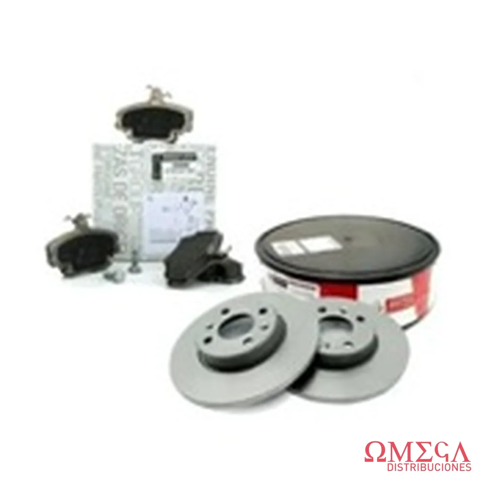 Kit de disco y pastilla de freno Renault 7711818250
