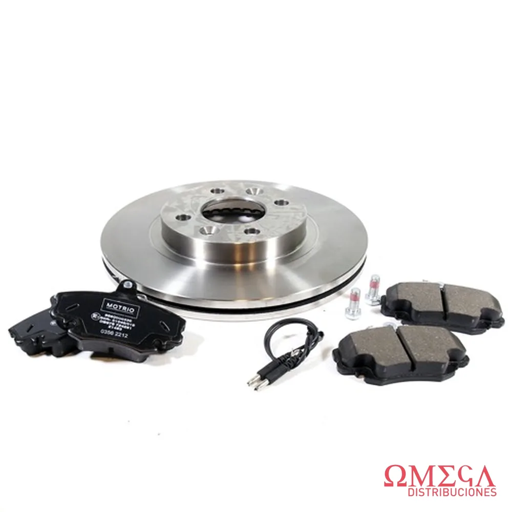 Kit de disco y pastilla de freno Motrio 8671007029