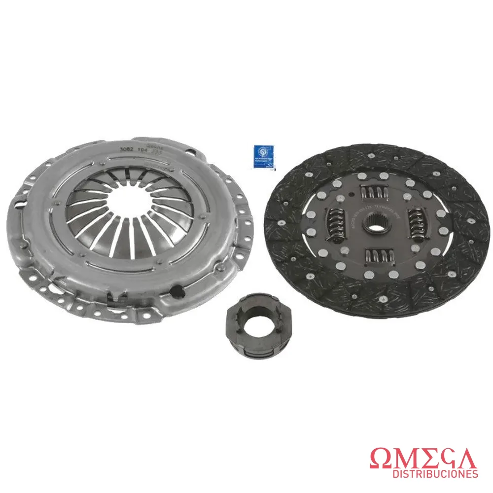 Kit de embrague Sachs — Volkswagen Bora 2.0 8V 3000 951 689
