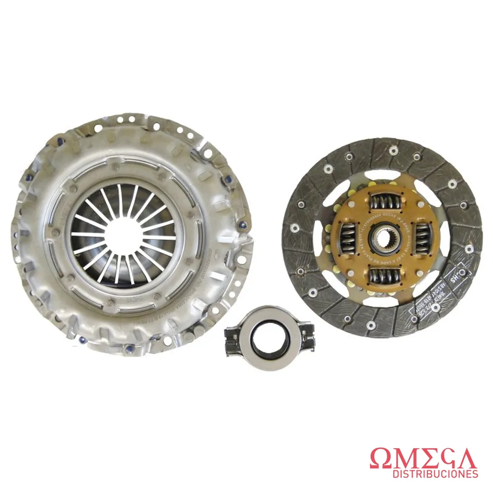 Kit de embrague Sachs — Volkswagen Gol 1.8/2.0 8V 3000 954 268