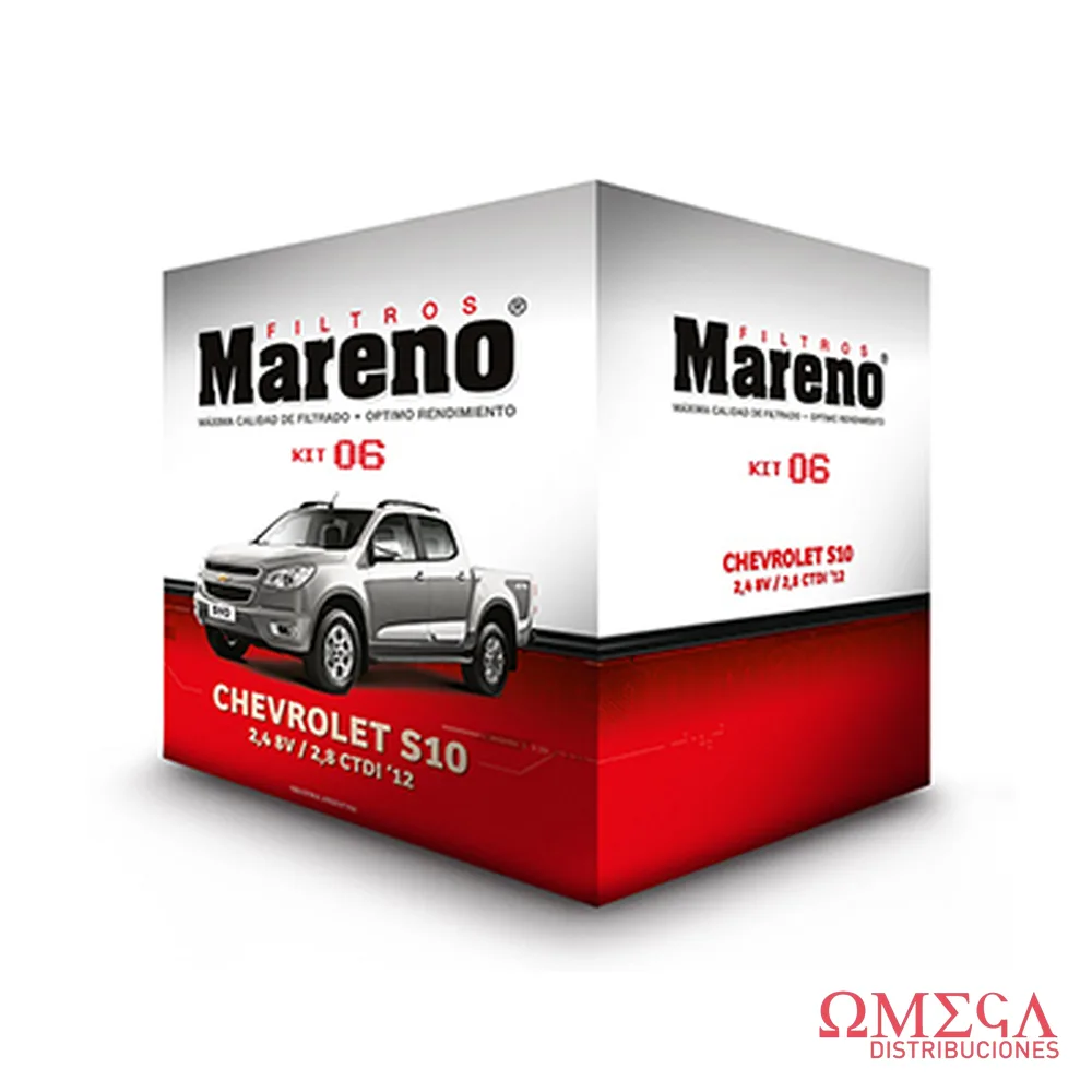 Kit06-mareno Kit Chevrolet S10 2.4 8v / 2.8... KIT6-MARENO