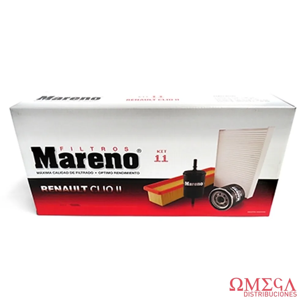 Kit Mareno — Renault 1.2 16V. Clio II MR314 - ML307 - MCI201 - MH407 KIT11-MARENO